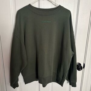 Calvin Klein Green Crewneck Sweatshirt